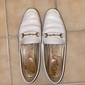 Sam Edelman Women Loafers in White Size 7